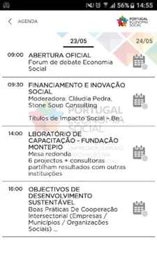 Portugal Economia Social 2018 android App screenshot 1